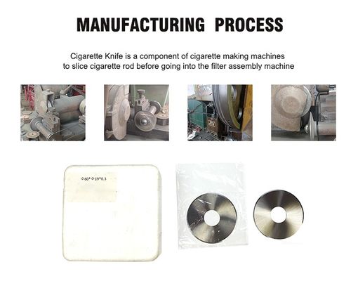 100x15x0.3 mm Carbide Steel Circular Blade Tobacco Knife for Cutting Filter in Cigarette Making Machine